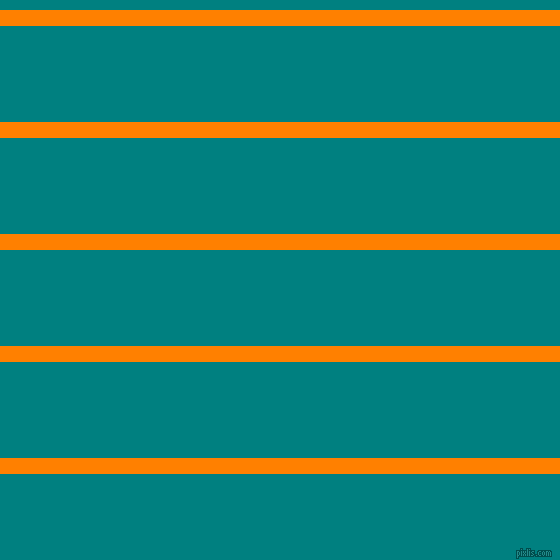 horizontal lines stripes, 16 pixel line width, 96 pixel line spacing, Dark Orange and Teal horizontal lines and stripes seamless tileable