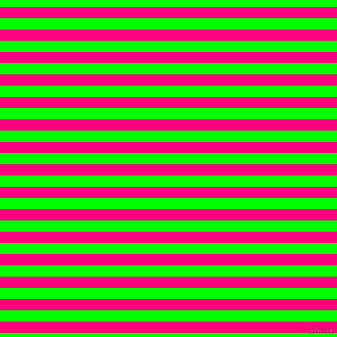 horizontal lines stripes, 16 pixel line width, 16 pixel line spacing, Deep Pink and Lime horizontal lines and stripes seamless tileable