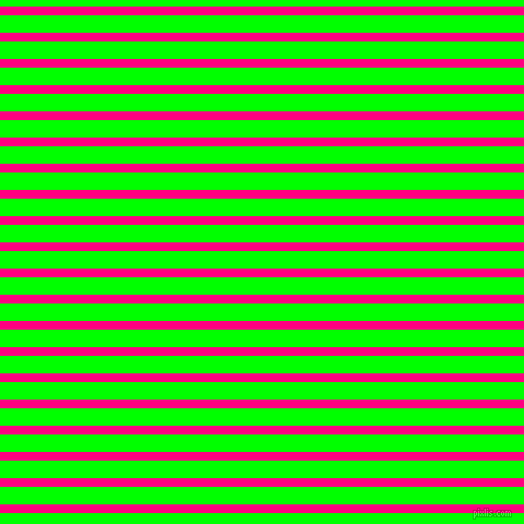 horizontal lines stripes, 8 pixel line width, 16 pixel line spacing, Deep Pink and Lime horizontal lines and stripes seamless tileable
