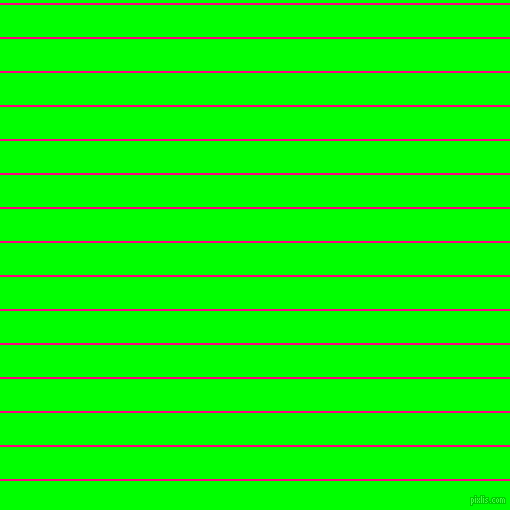 horizontal lines stripes, 2 pixel line width, 32 pixel line spacing, Deep Pink and Lime horizontal lines and stripes seamless tileable