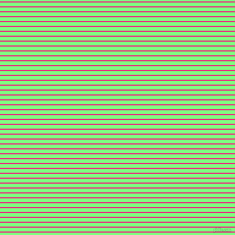 horizontal lines stripes, 2 pixel line width, 8 pixel line spacing, Deep Pink and Mint Green horizontal lines and stripes seamless tileable