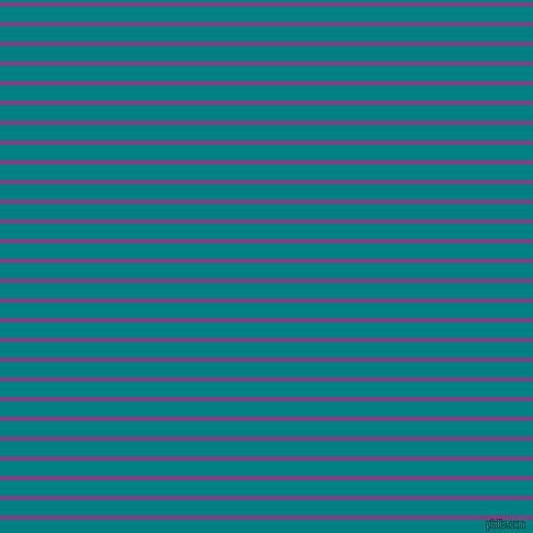 horizontal lines stripes, 2 pixel line width, 16 pixel line spacing, Deep Pink and Teal horizontal lines and stripes seamless tileable