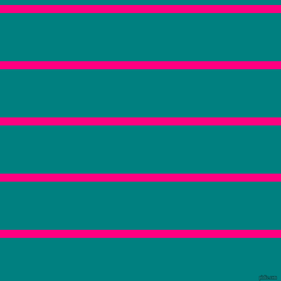 horizontal lines stripes, 16 pixel line width, 96 pixel line spacing, Deep Pink and Teal horizontal lines and stripes seamless tileable