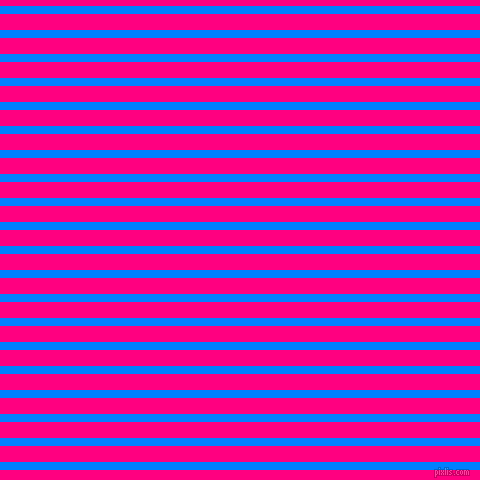 horizontal lines stripes, 8 pixel line width, 16 pixel line spacing, Dodger Blue and Deep Pink horizontal lines and stripes seamless tileable
