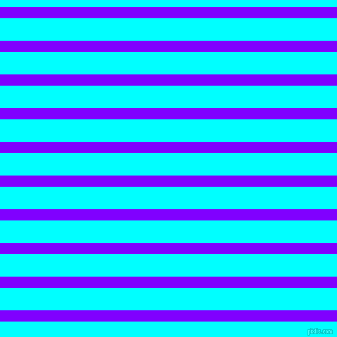 horizontal lines stripes, 16 pixel line width, 32 pixel line spacing, Electric Indigo and Aqua horizontal lines and stripes seamless tileable