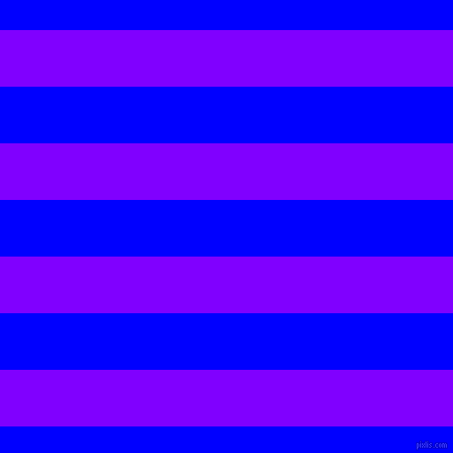 horizontal lines stripes, 64 pixel line width, 64 pixel line spacing, Electric Indigo and Blue horizontal lines and stripes seamless tileable