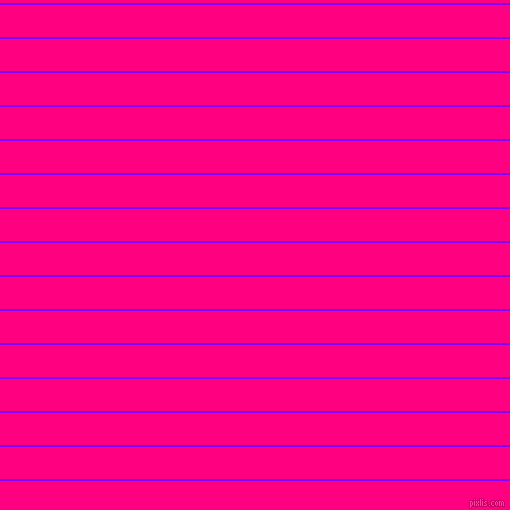 horizontal lines stripes, 2 pixel line width, 32 pixel line spacing, Electric Indigo and Deep Pink horizontal lines and stripes seamless tileable