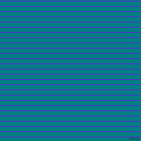 horizontal lines stripes, 2 pixel line width, 16 pixel line spacing, Electric Indigo and Teal horizontal lines and stripes seamless tileable