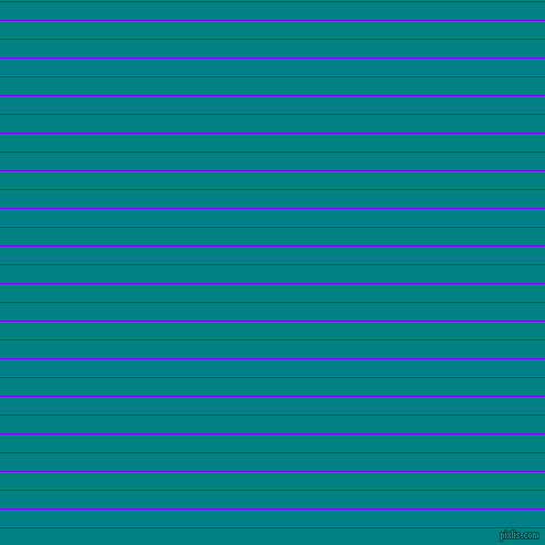 horizontal lines stripes, 1 pixel line width, 16 pixel line spacing, Electric Indigo and Teal horizontal lines and stripes seamless tileable