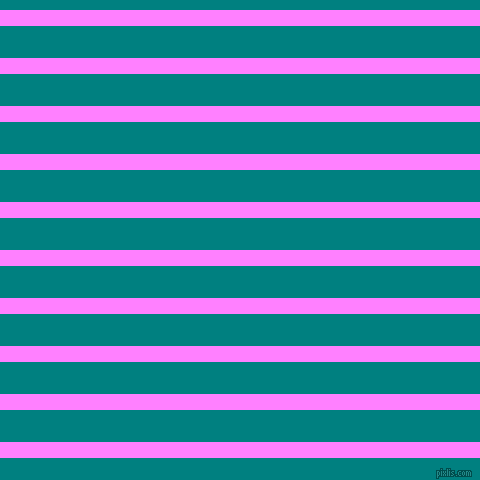 horizontal lines stripes, 16 pixel line width, 32 pixel line spacing, Fuchsia Pink and Teal horizontal lines and stripes seamless tileable