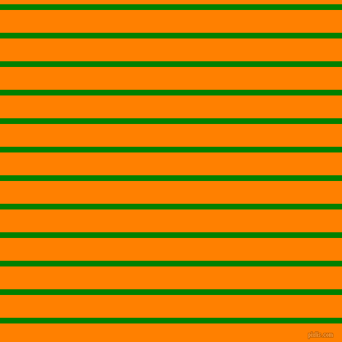 horizontal lines stripes, 8 pixel line width, 32 pixel line spacing, Green and Dark Orange horizontal lines and stripes seamless tileable