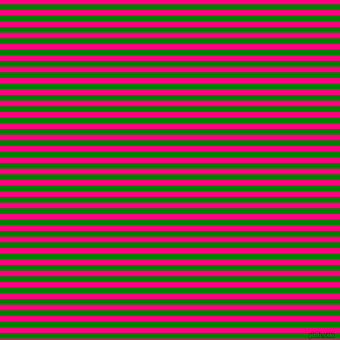 horizontal lines stripes, 8 pixel line width, 8 pixel line spacing, Green and Deep Pink horizontal lines and stripes seamless tileable