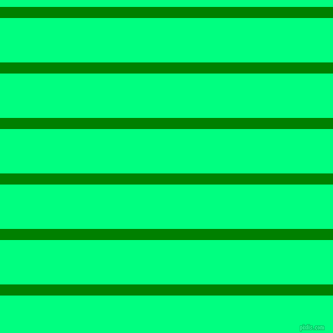 horizontal lines stripes, 16 pixel line width, 64 pixel line spacing, Green and Spring Green horizontal lines and stripes seamless tileable