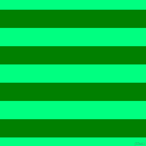 horizontal lines stripes, 64 pixel line width, 64 pixel line spacing, Green and Spring Green horizontal lines and stripes seamless tileable