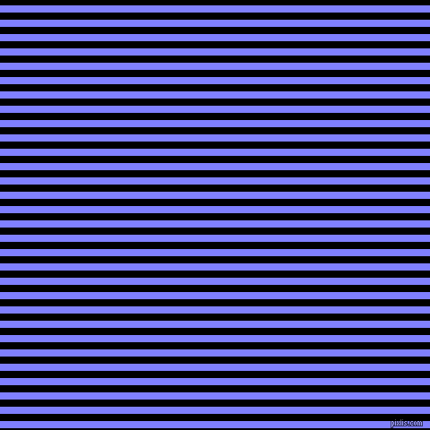horizontal lines stripes, 8 pixel line width, 8 pixel line spacing, Light Slate Blue and Black horizontal lines and stripes seamless tileable