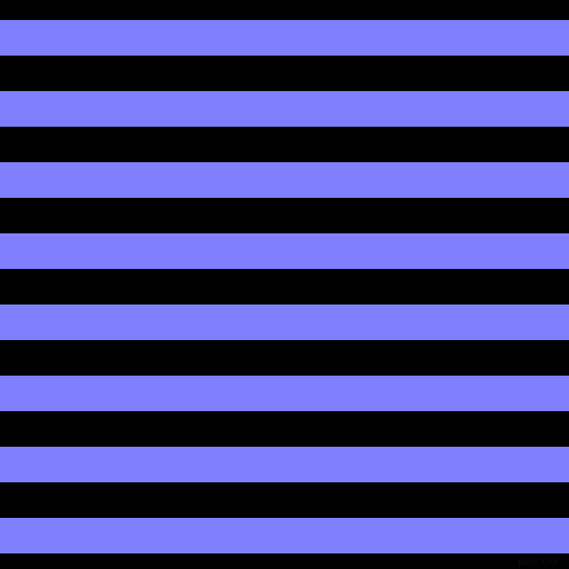 horizontal lines stripes, 32 pixel line width, 32 pixel line spacing, Light Slate Blue and Black horizontal lines and stripes seamless tileable
