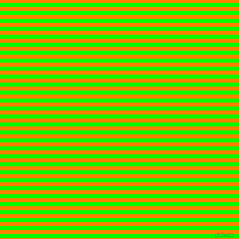 horizontal lines stripes, 8 pixel line width, 8 pixel line spacing, Lime and Dark Orange horizontal lines and stripes seamless tileable