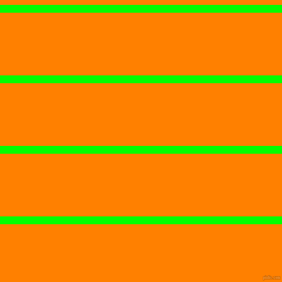 horizontal lines stripes, 16 pixel line width, 128 pixel line spacing, Lime and Dark Orange horizontal lines and stripes seamless tileable