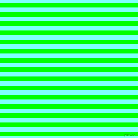 horizontal lines stripes, 16 pixel line width, 16 pixel line spacing, Lime and Electric Blue horizontal lines and stripes seamless tileable