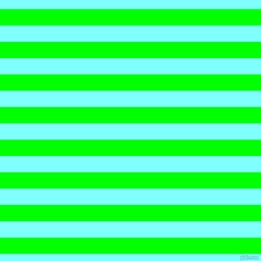 horizontal lines stripes, 32 pixel line width, 32 pixel line spacing, Lime and Electric Blue horizontal lines and stripes seamless tileable