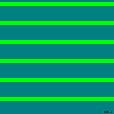 horizontal lines stripes, 16 pixel line width, 64 pixel line spacing, Lime and Teal horizontal lines and stripes seamless tileable