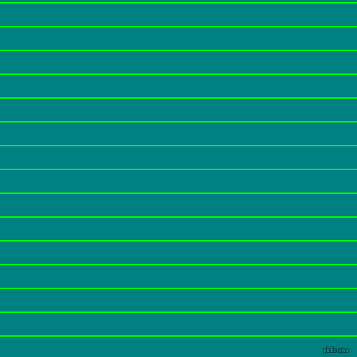 horizontal lines stripes, 2 pixel line width, 32 pixel line spacing, Lime and Teal horizontal lines and stripes seamless tileable