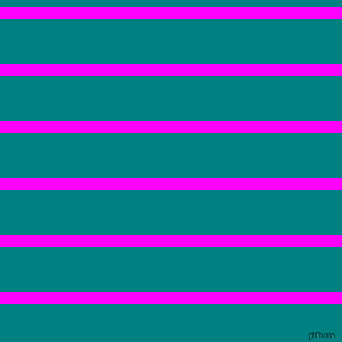 horizontal lines stripes, 16 pixel line width, 64 pixel line spacing, Magenta and Teal horizontal lines and stripes seamless tileable