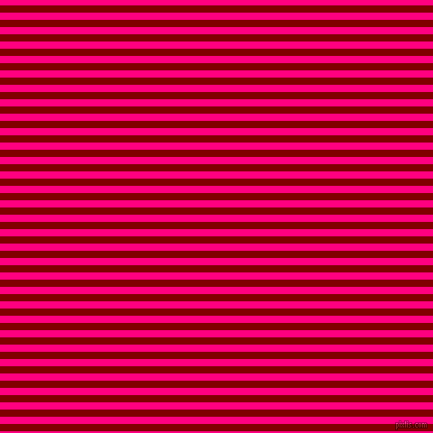 horizontal lines stripes, 8 pixel line width, 8 pixel line spacing, Maroon and Deep Pink horizontal lines and stripes seamless tileable
