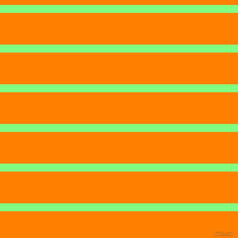 horizontal lines stripes, 16 pixel line width, 64 pixel line spacing, Mint Green and Dark Orange horizontal lines and stripes seamless tileable