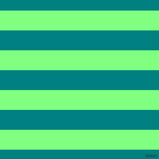 horizontal lines stripes, 64 pixel line width, 64 pixel line spacing, Mint Green and Teal horizontal lines and stripes seamless tileable