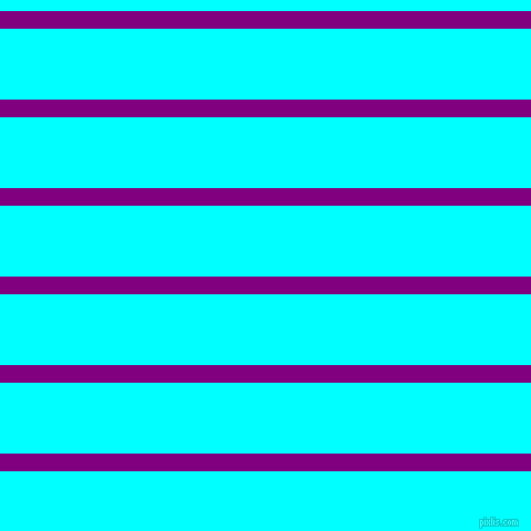 horizontal lines stripes, 16 pixel line width, 64 pixel line spacing, Purple and Aqua horizontal lines and stripes seamless tileable