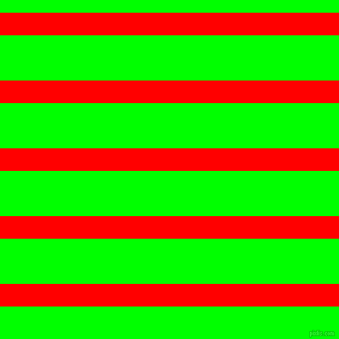 horizontal lines stripes, 32 pixel line width, 64 pixel line spacing, Red and Lime horizontal lines and stripes seamless tileable