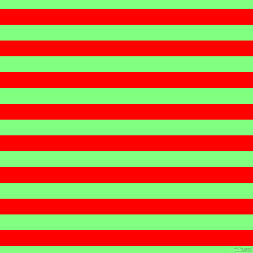 horizontal lines stripes, 32 pixel line width, 32 pixel line spacing, Red and Mint Green horizontal lines and stripes seamless tileable