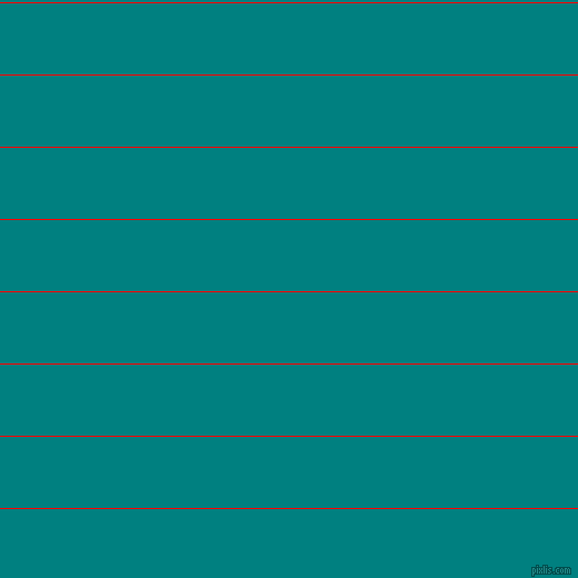 horizontal lines stripes, 1 pixel line width, 64 pixel line spacing, Red and Teal horizontal lines and stripes seamless tileable