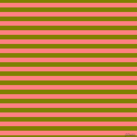 horizontal lines stripes, 16 pixel line width, 16 pixel line spacing, Salmon and Olive horizontal lines and stripes seamless tileable