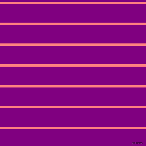 horizontal lines stripes, 8 pixel line width, 64 pixel line spacing, Salmon and Purple horizontal lines and stripes seamless tileable