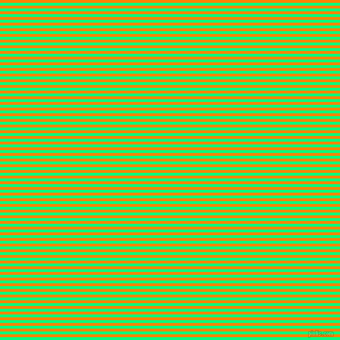 horizontal lines stripes, 4 pixel line width, 4 pixel line spacing, Spring Green and Dark Orange horizontal lines and stripes seamless tileable