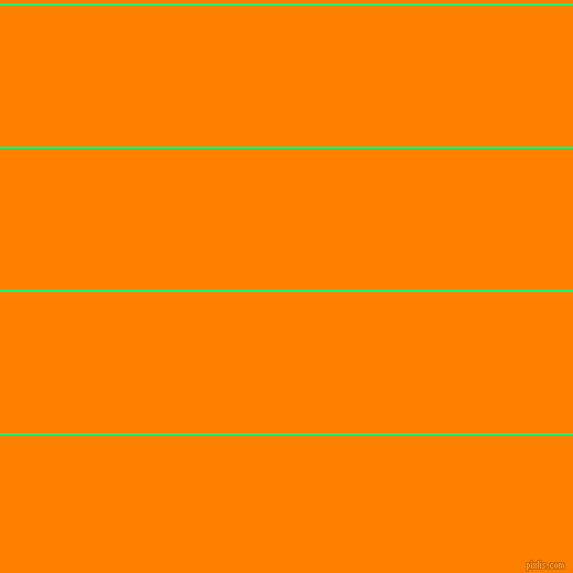 horizontal lines stripes, 2 pixel line width, 128 pixel line spacing, Spring Green and Dark Orange horizontal lines and stripes seamless tileable