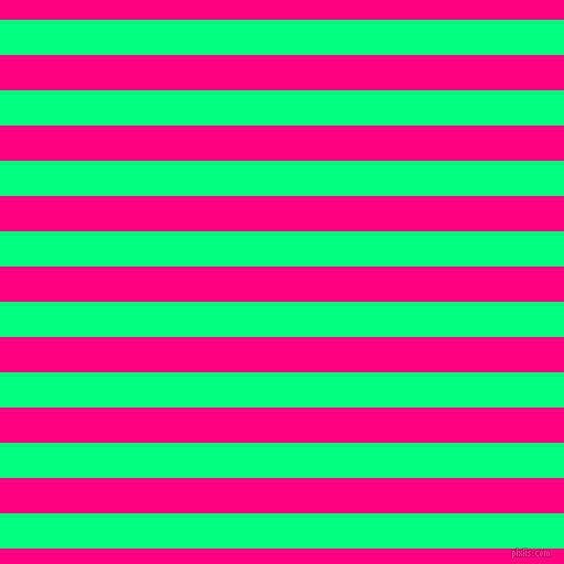 horizontal lines stripes, 32 pixel line width, 32 pixel line spacing, Spring Green and Deep Pink horizontal lines and stripes seamless tileable