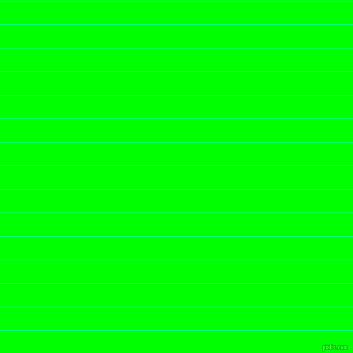 horizontal lines stripes, 1 pixel line width, 32 pixel line spacing, Spring Green and Lime horizontal lines and stripes seamless tileable
