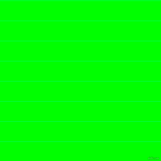 horizontal lines stripes, 1 pixel line width, 64 pixel line spacing, Spring Green and Lime horizontal lines and stripes seamless tileable
