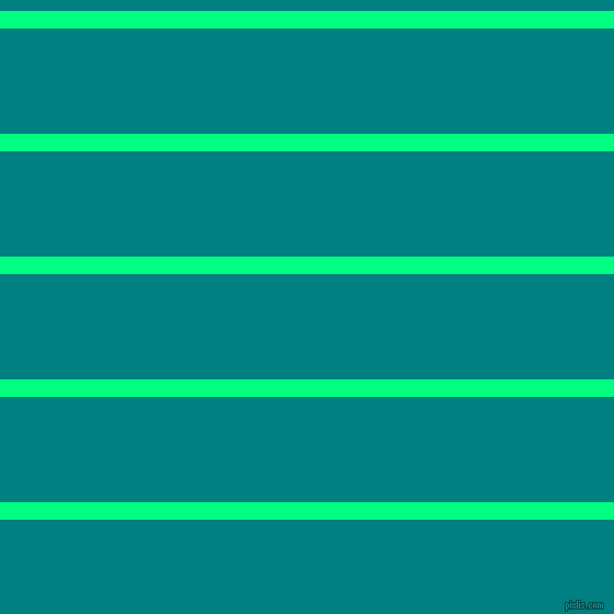 horizontal lines stripes, 16 pixel line width, 96 pixel line spacing, Spring Green and Teal horizontal lines and stripes seamless tileable