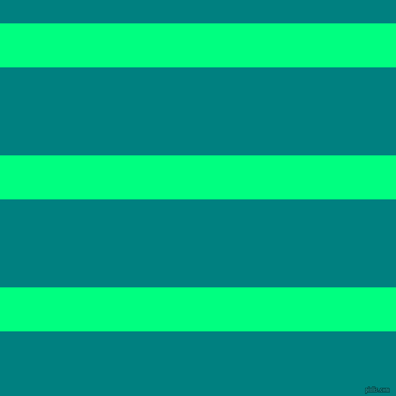 horizontal lines stripes, 64 pixel line width, 128 pixel line spacing, Spring Green and Teal horizontal lines and stripes seamless tileable
