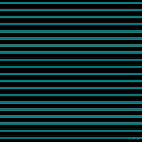 horizontal lines stripes, 8 pixel line width, 16 pixel line spacing, Teal and Black horizontal lines and stripes seamless tileable
