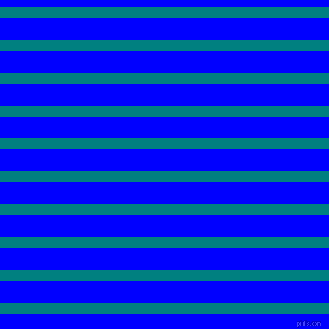 horizontal lines stripes, 16 pixel line width, 32 pixel line spacing, Teal and Blue horizontal lines and stripes seamless tileable