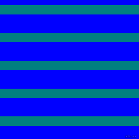 horizontal lines stripes, 32 pixel line width, 64 pixel line spacing, Teal and Blue horizontal lines and stripes seamless tileable
