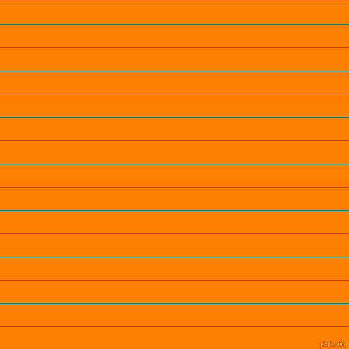 horizontal lines stripes, 1 pixel line width, 32 pixel line spacing, Teal and Dark Orange horizontal lines and stripes seamless tileable