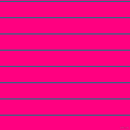 horizontal lines stripes, 4 pixel line width, 64 pixel line spacing, Teal and Deep Pink horizontal lines and stripes seamless tileable