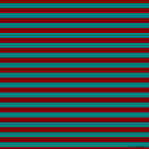 horizontal lines stripes, 16 pixel line width, 16 pixel line spacing, Teal and Maroon horizontal lines and stripes seamless tileable