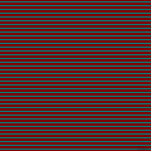 horizontal lines stripes, 4 pixel line width, 8 pixel line spacing, Teal and Maroon horizontal lines and stripes seamless tileable